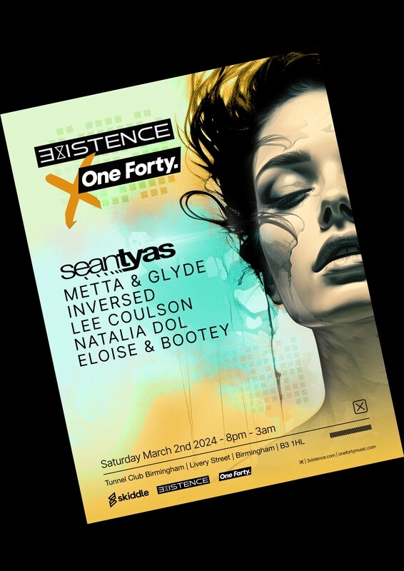 Existence x One Forty A2 poster