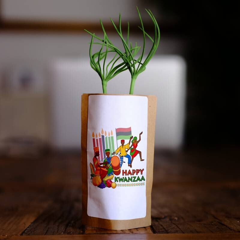 Happy Kwanzaa Celebrations Tree Gift