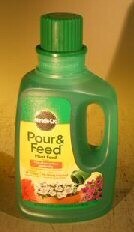 Liquid Miracle Gro Pour & Feed Fertilizer - 8 oz.