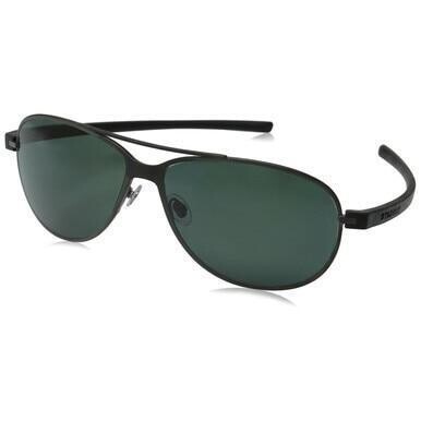 TAG Heuer 3982 303 Reflex 3 Lava Black Aviator Green Polarized Lens Sunglasses