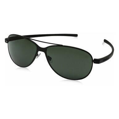 TAG Heuer Reflex 3982-301 Black Green Outdoor Aviator Sunglasses Frames