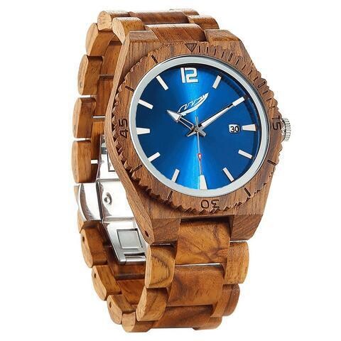 Men Personalized Engrave Ambila Wood Watches - Free Custom Engraving