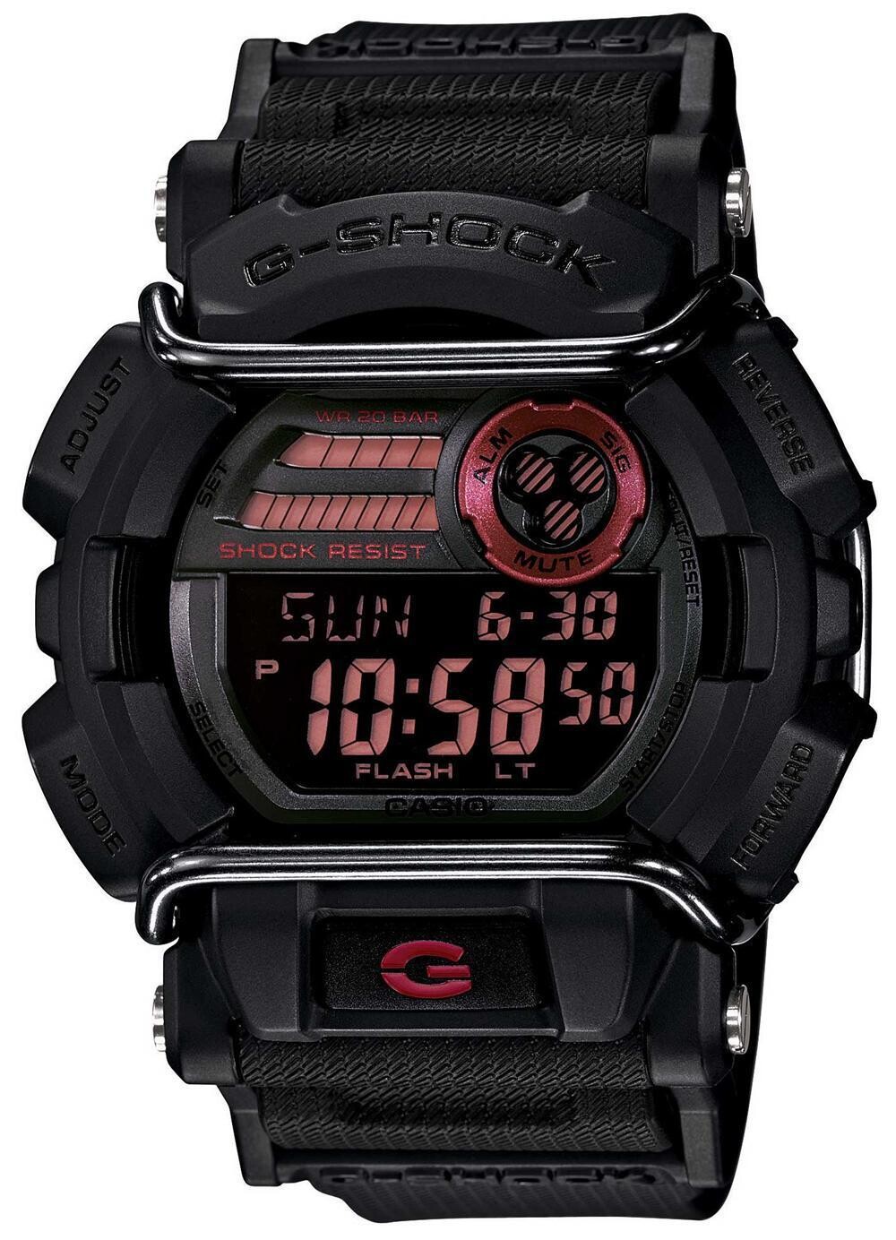G-Shock GD400-1CR Men's Black Resin Sport Watch