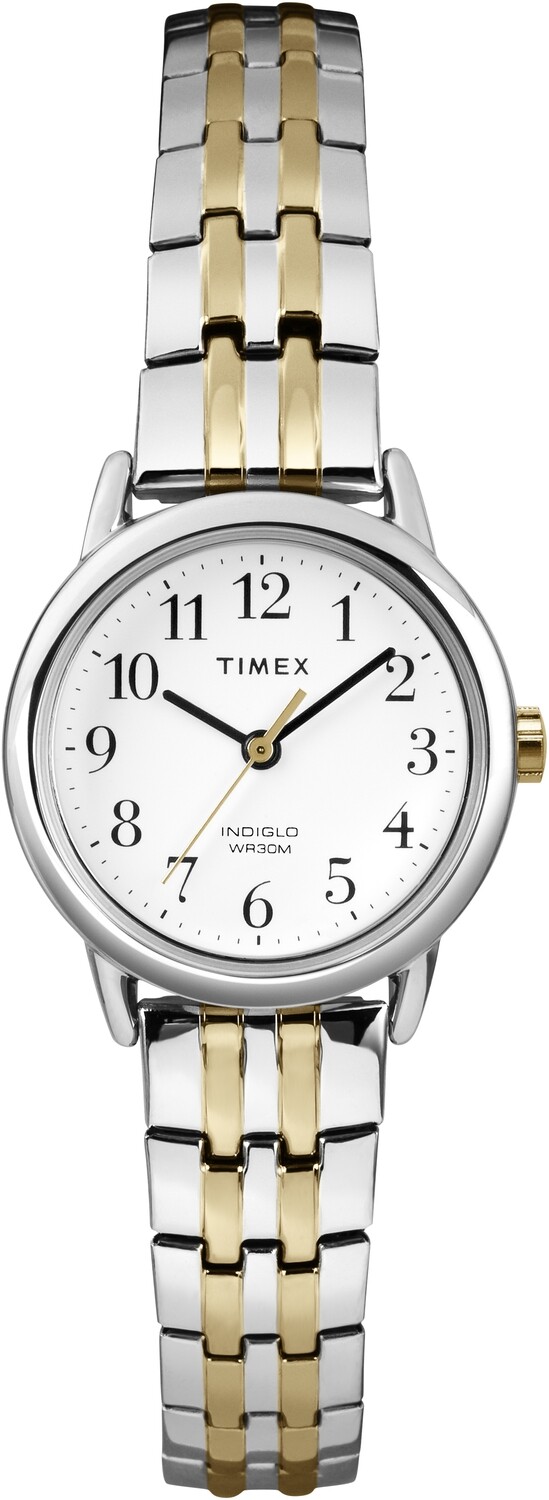 Timex Women's Easy Reader Two-Tone Watch with Expansion Band