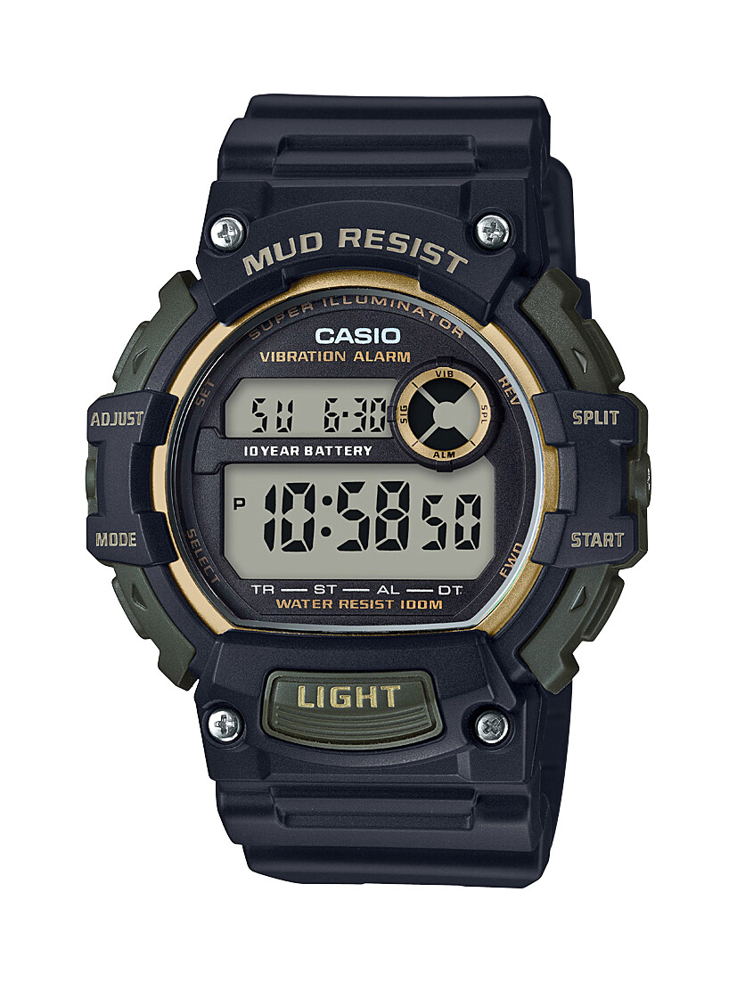 Casio Mud and Water Resistant