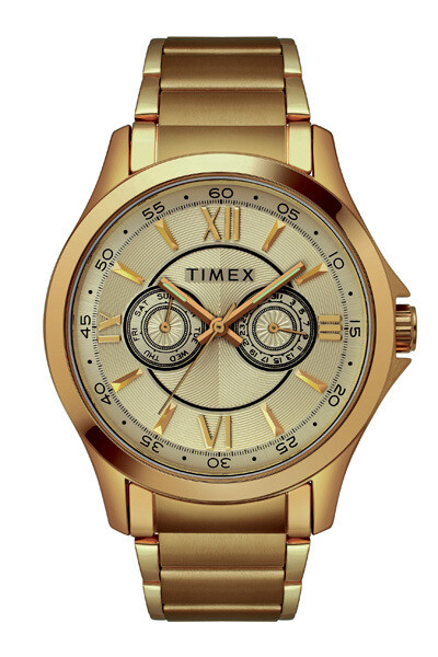 Timex Gold Tone Stainless Dress Watch