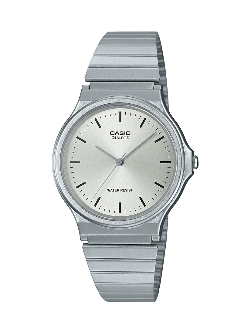 Casio Analog Watch with Stainless Steel Band