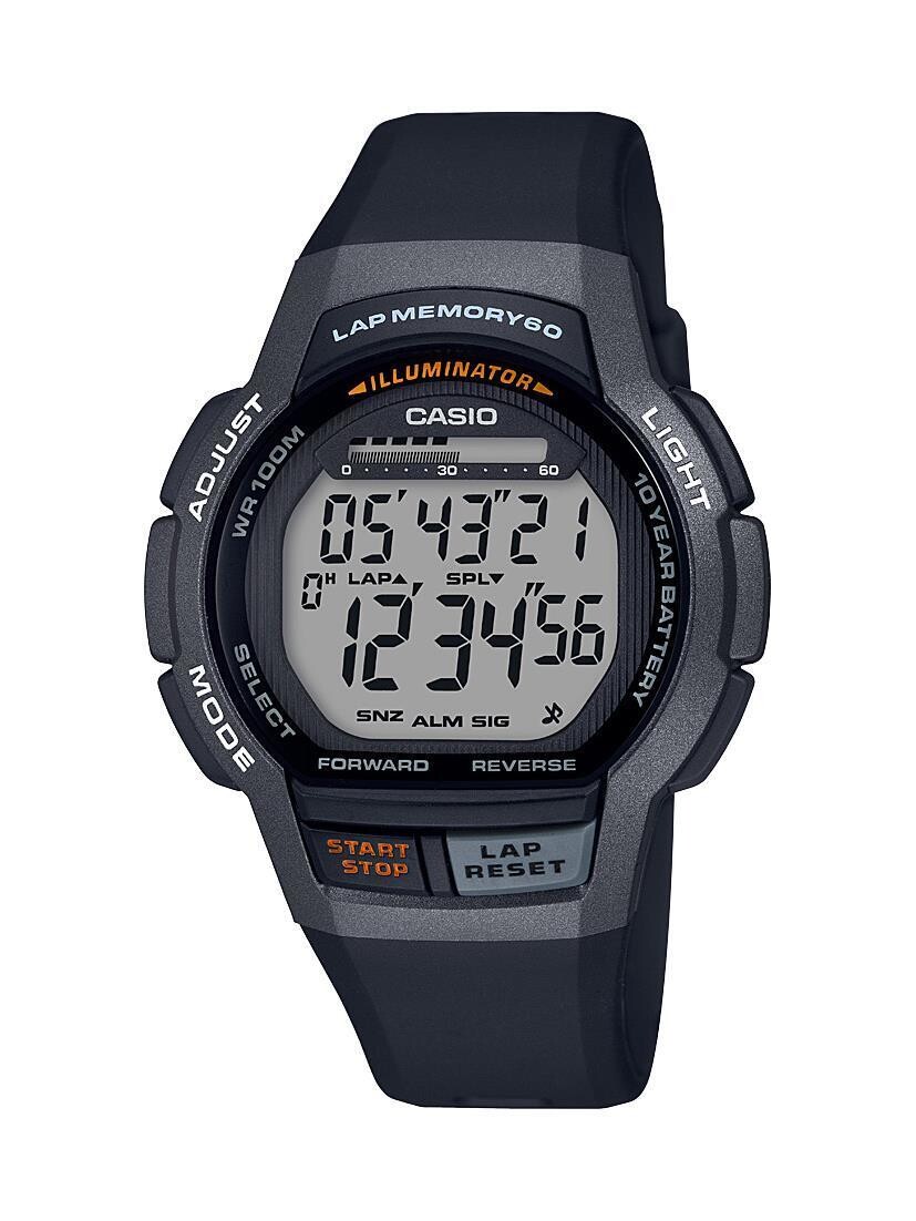 New Casio Men's Step Tracker Series and 60 Lap Memory