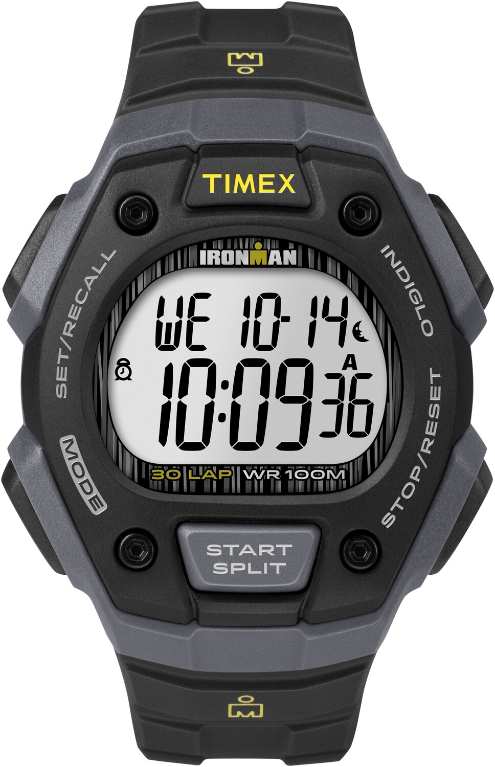 Timex Mens TW5M09500 IRONMAN Classic 30 Full-size Black Sport Watch