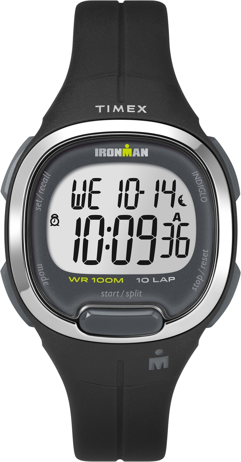Timex TW5M19600 Women's Ironman   Transit Essential 10 Black Resin Strap Watch