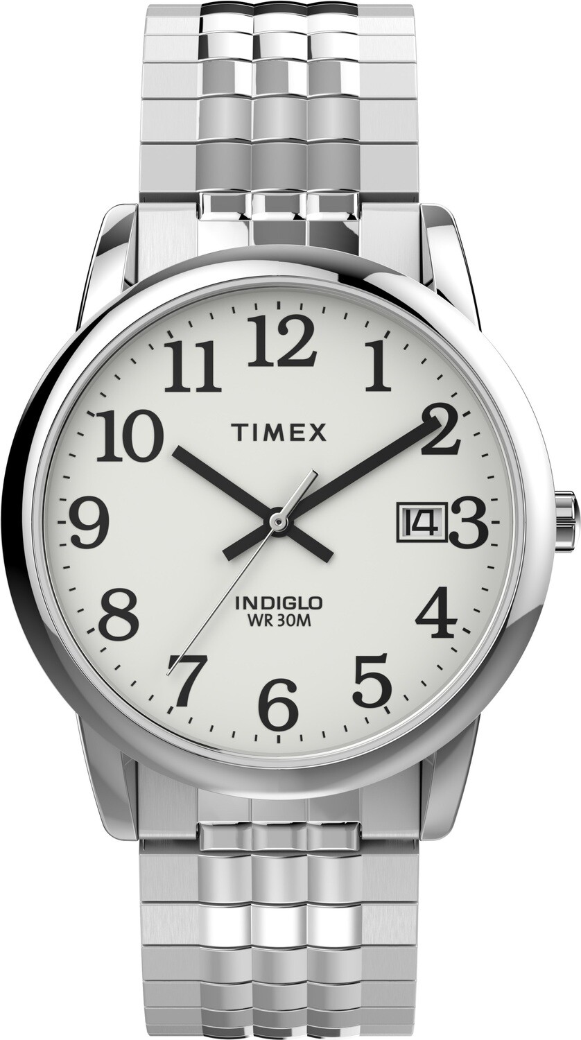 Timex Men's Easy Reader Quartz Stainless Steel Watch