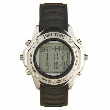 Field & Stream Tool Time Multi Function Shock Proof Shatter Resistant Data Chronograph Rugged Watch