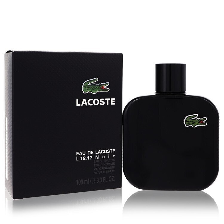 Lacoste Eau De Lacoste L.12.12 Noir by Lacoste Eau De Toilette Spray 3.4 oz (Men)