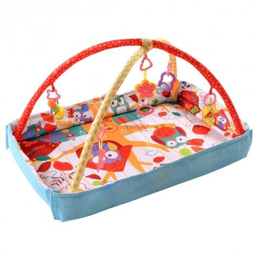 3-In-1 Multifunctional Musical Hanging Toys Play Mat