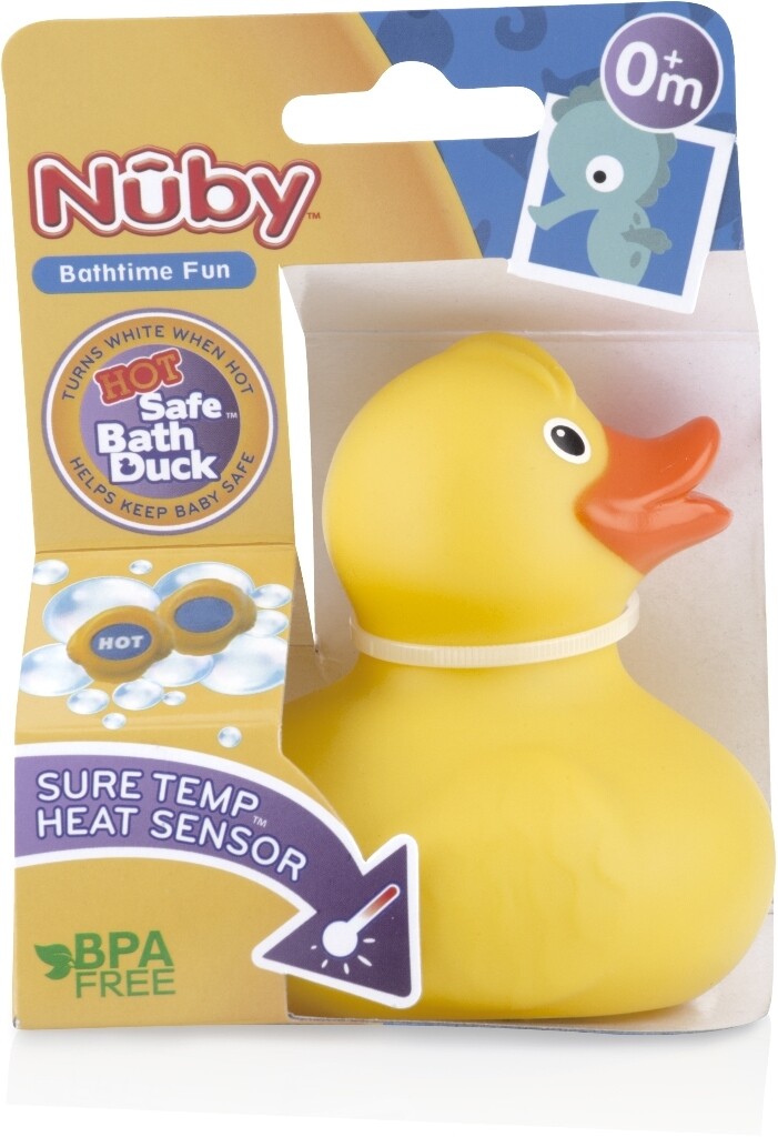 . Case of [72] Nuby? Hot Safe Bath Duck w/Heat Sensor - 0M+, BPA Free .