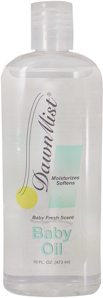 . Case of [12] Baby Mineral Oil - 16 oz, Soothing .