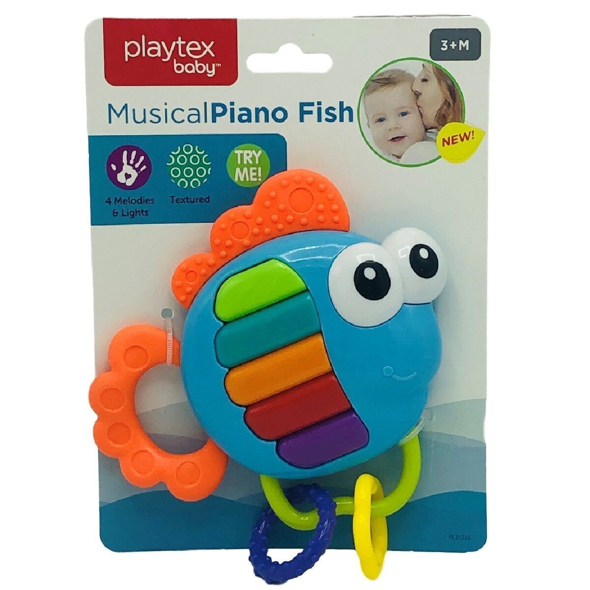 . Case of [72] Baby First Musical Piano Fishes - 4 Songs, Ages 3M+ .