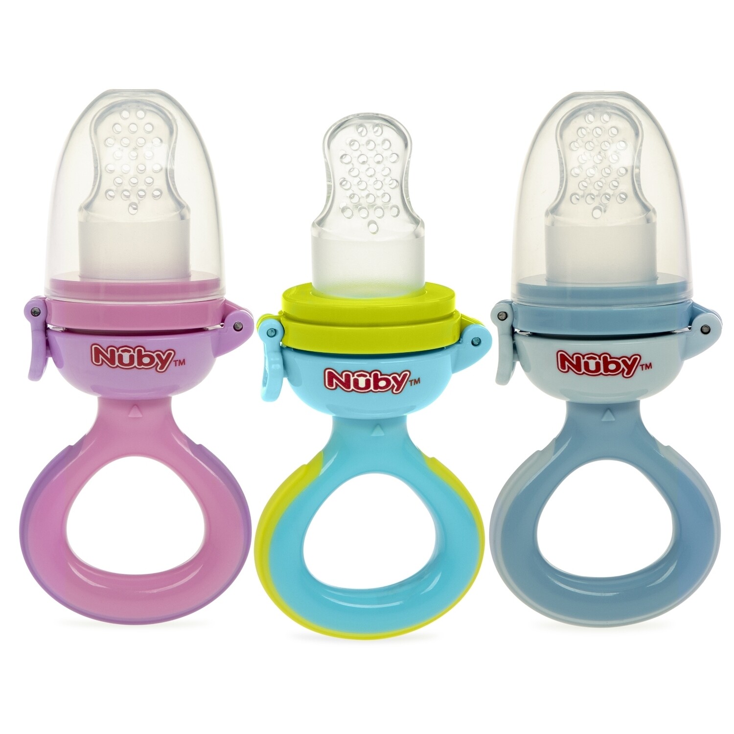 . Case of [36] Nuby First Foods Feeders - Hygienic Cover, Squeeze To Feed .
