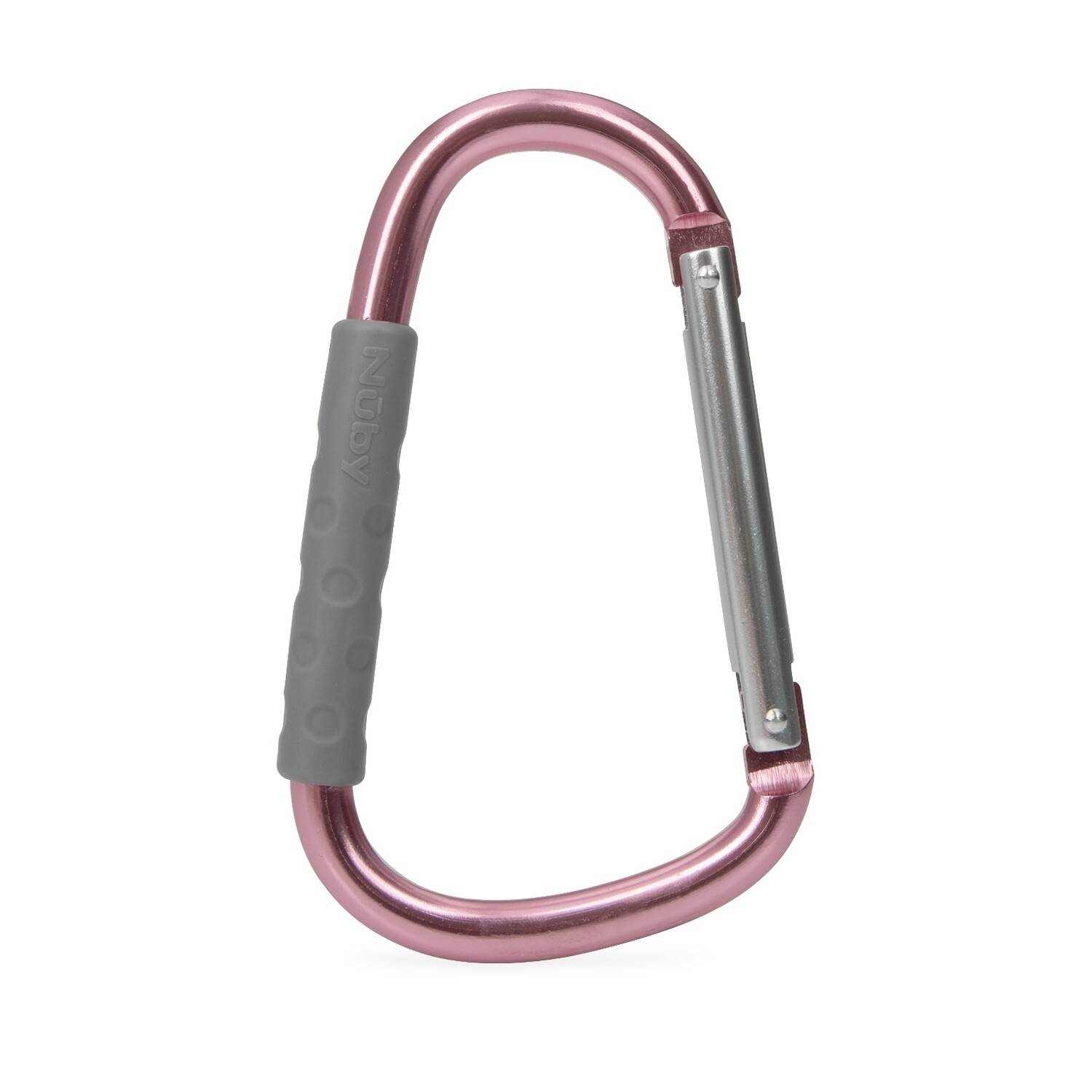 . Case of [48] Nuby Large Handy Hook Stroller Clips - Textured Soft Grip .