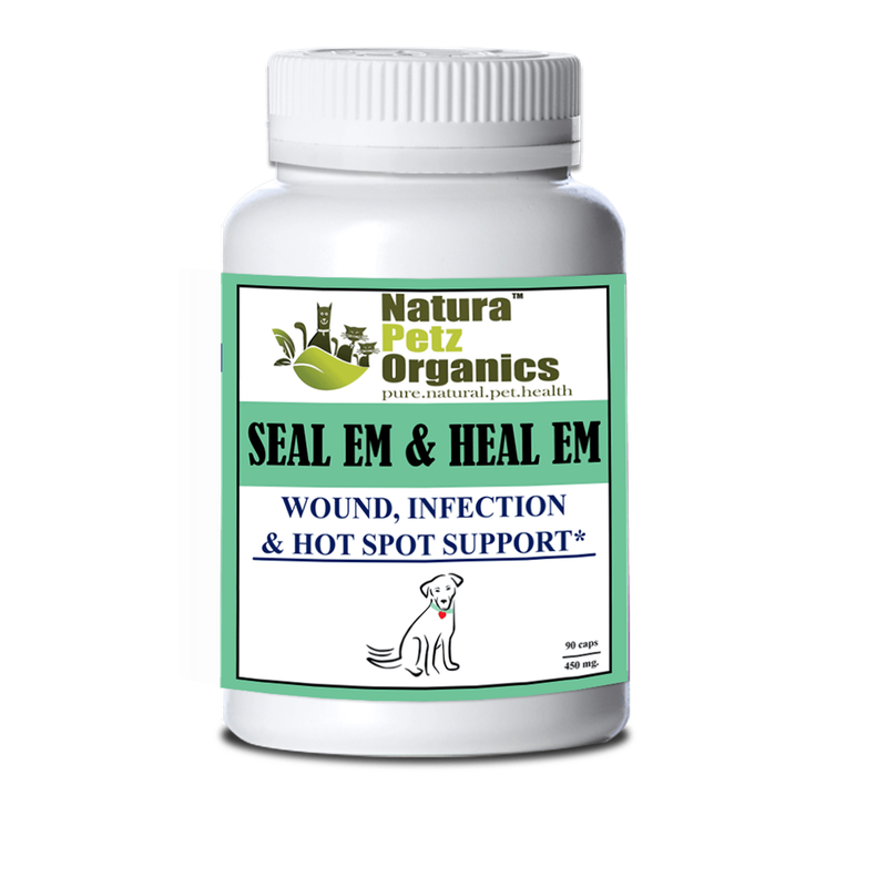 Seal Em &amp; Heal Em Comprehensive Wound and Infection Support for Pets
