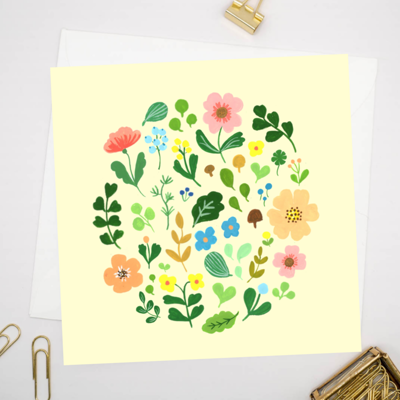 Lentebloemen