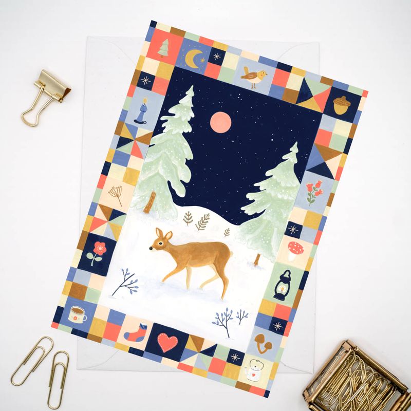 Hertje&#39;s winternacht