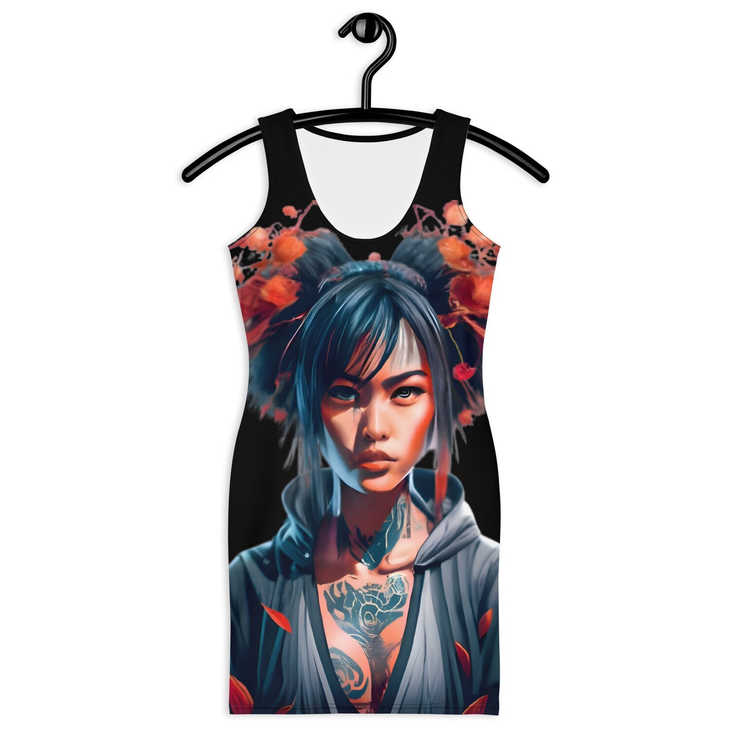 Dress - Black - Tattoo Art P2 - Limited Edt