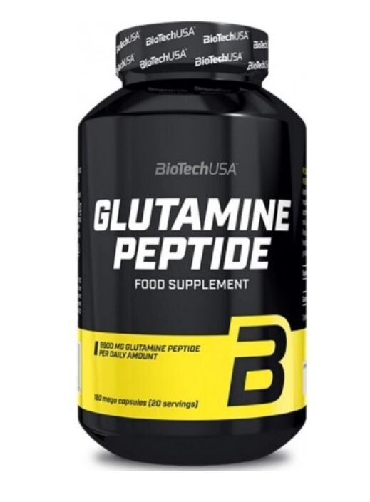 GLUTAMINE PEPTIDE 180 caps BIOTECH USA