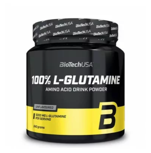 100% L-GLUTAMINE BIOTECH 240G