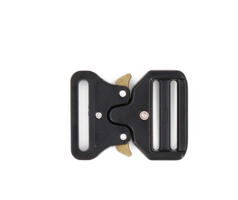 HEBILLA CIERRE SEGURIDAD METALICA 40MM NEGRA