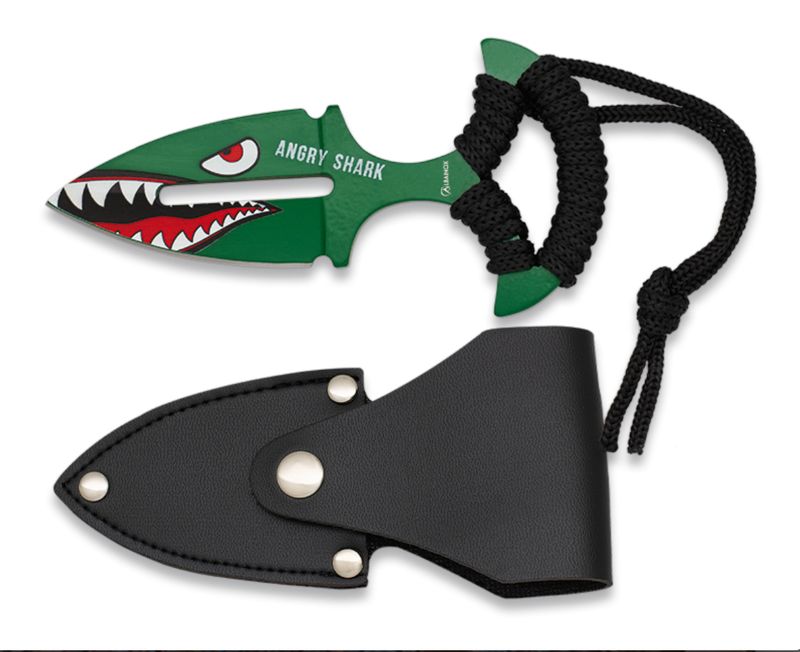 Cuchillo ALBAINOX Skinner Angry shark