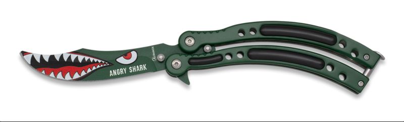 Navaja Abanico Angry Shark ALBAINOX