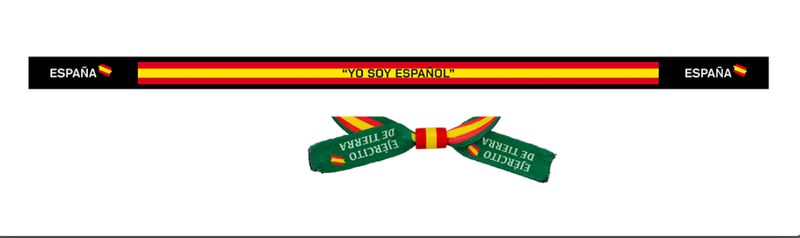 EXCELENTES PULSERAS DE TELA MILITARES Y POLICIALES SUBLIMINADAS CON TOPE TRASERO DE SUJECCION