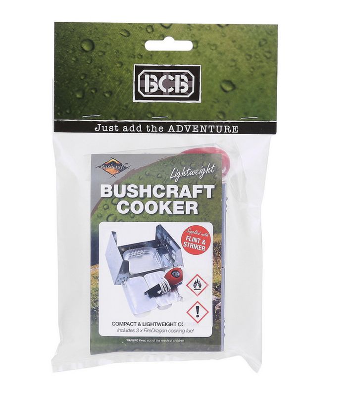 Cocina plegable BCB Fire Dragon con combustible BCB
