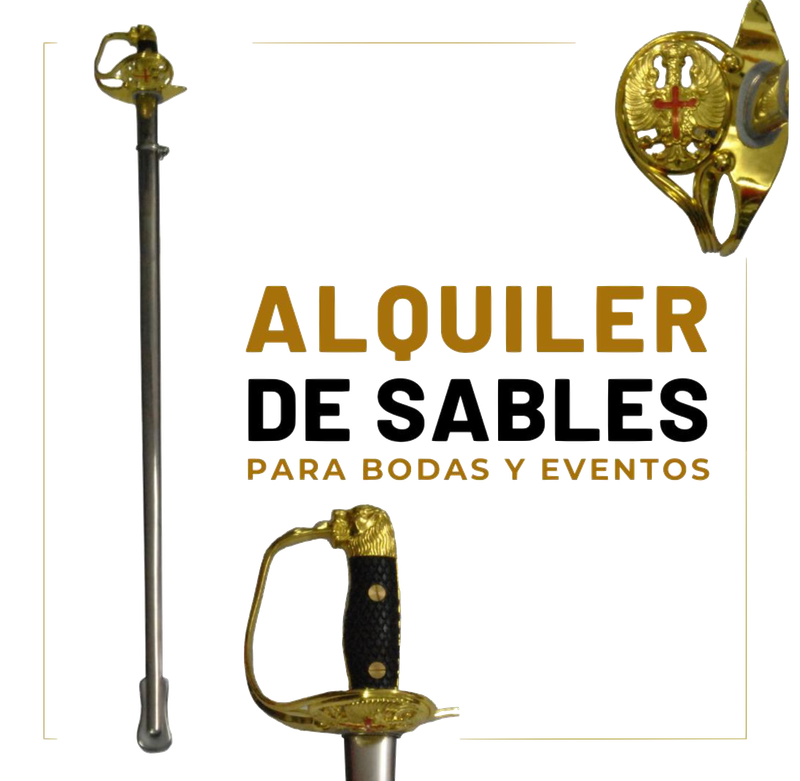 ALQUILER DE SABLE DE OFICIAL