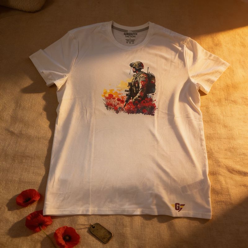 CAMISETA EN BLANCO DE GAMBORINO TACTICAL