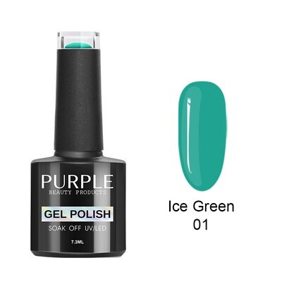 Gel Polish Ice Green 01