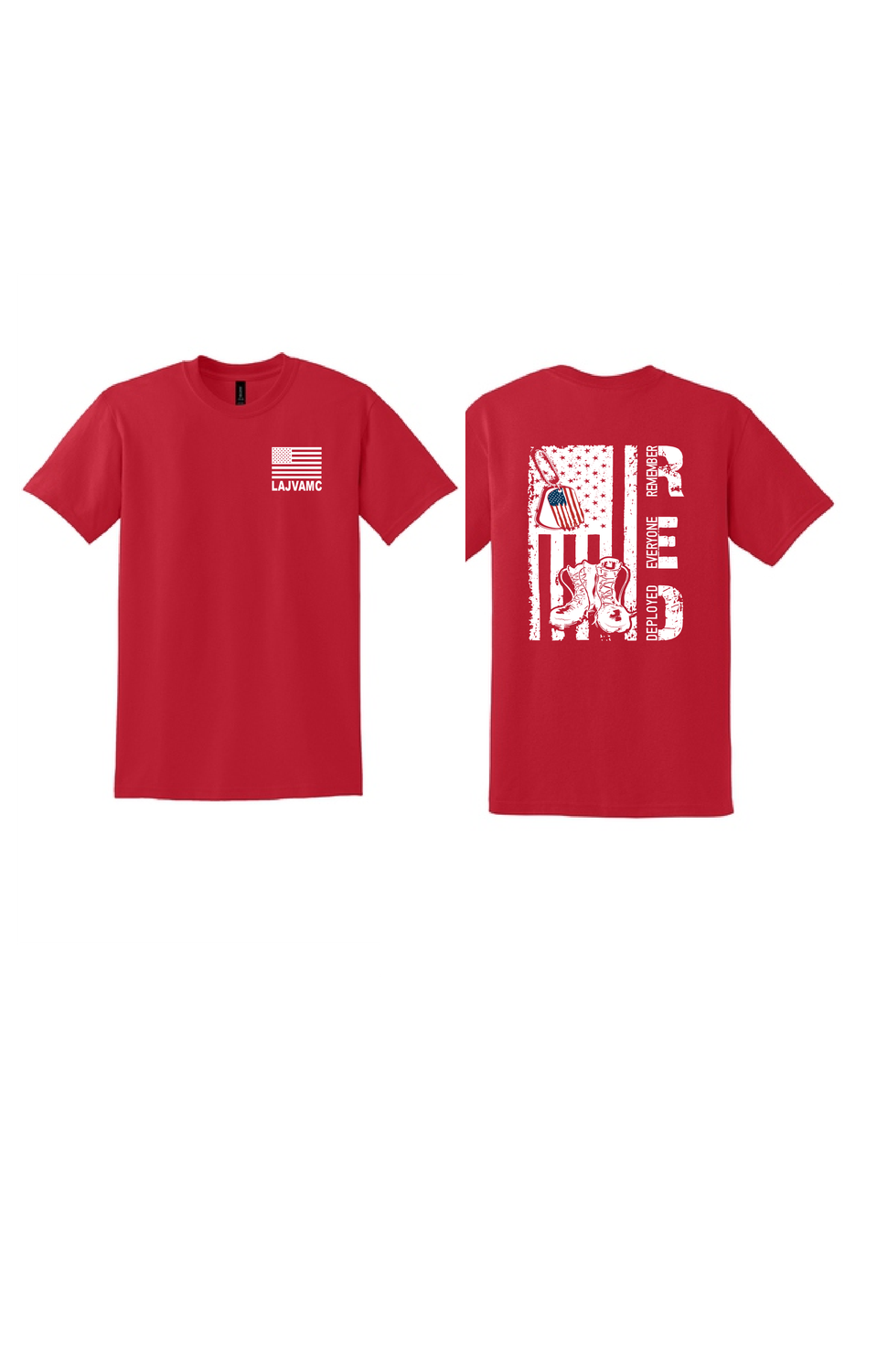 VA Hospital RED t-shirt
