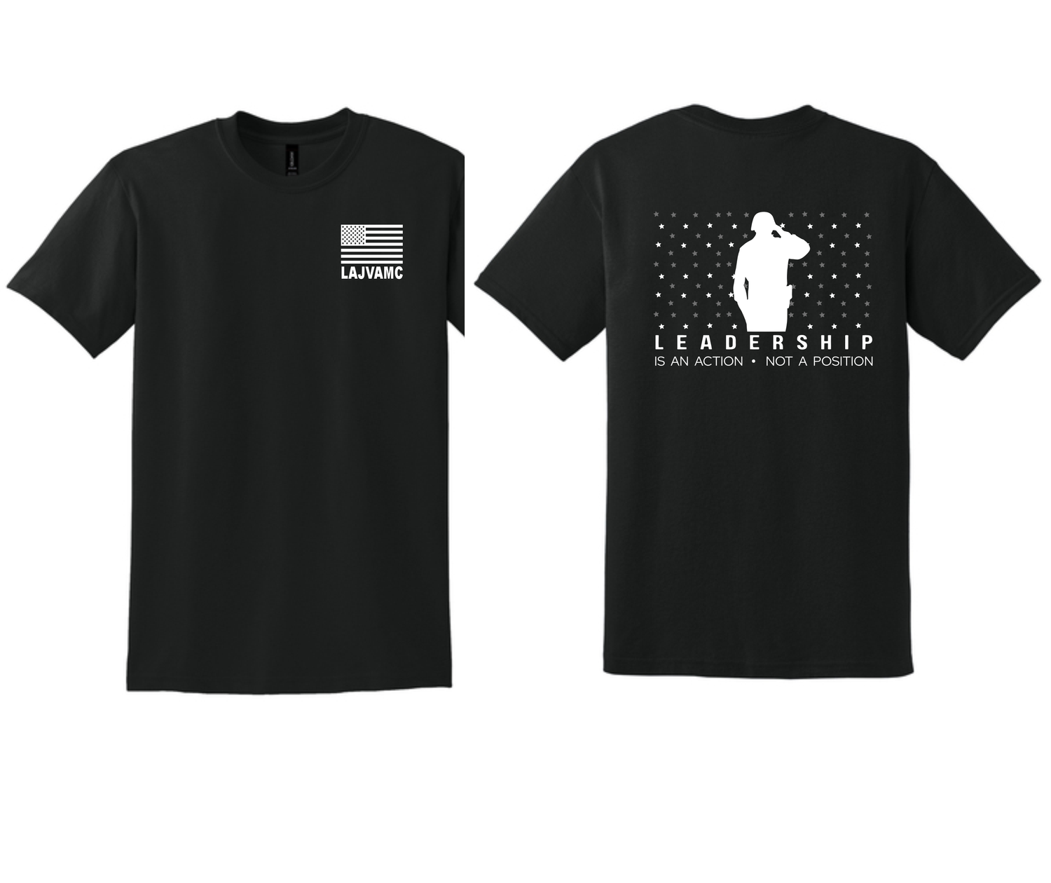 VA Hospital Leadership tee 50/50 Blend