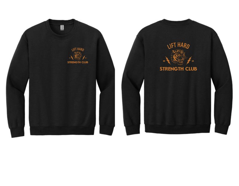 Lift Hard Strength Club Crewneck Sweatshirt