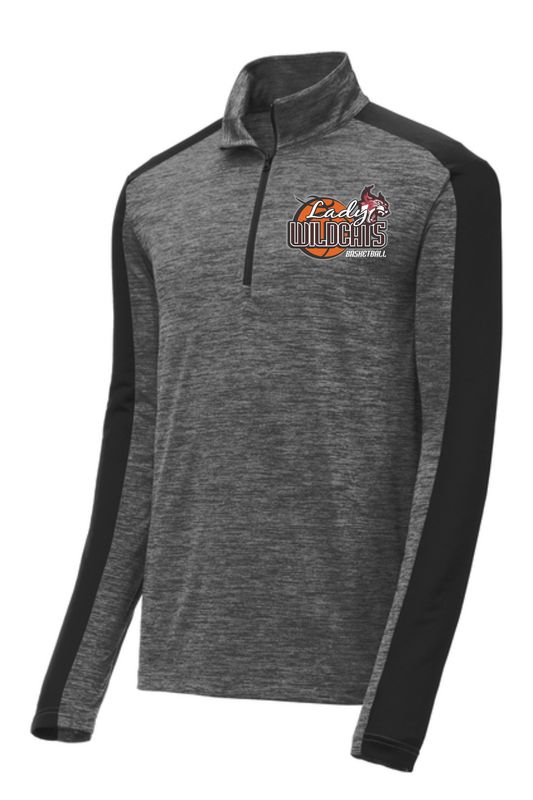 CPMS Lady Wildcats BB 1/4 zip up