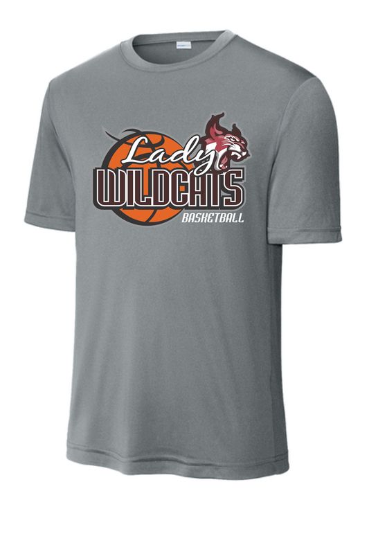 CPMS Lady Wildcats BB moisture wicking t-shirt