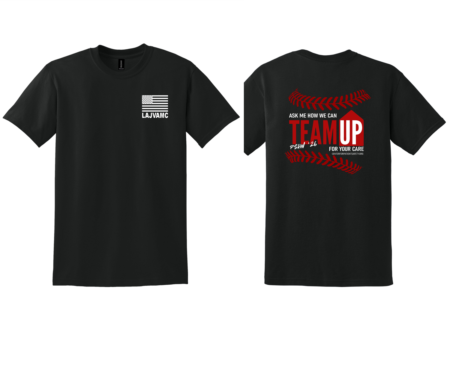 2026 VA Hospital Team Up t-shirts