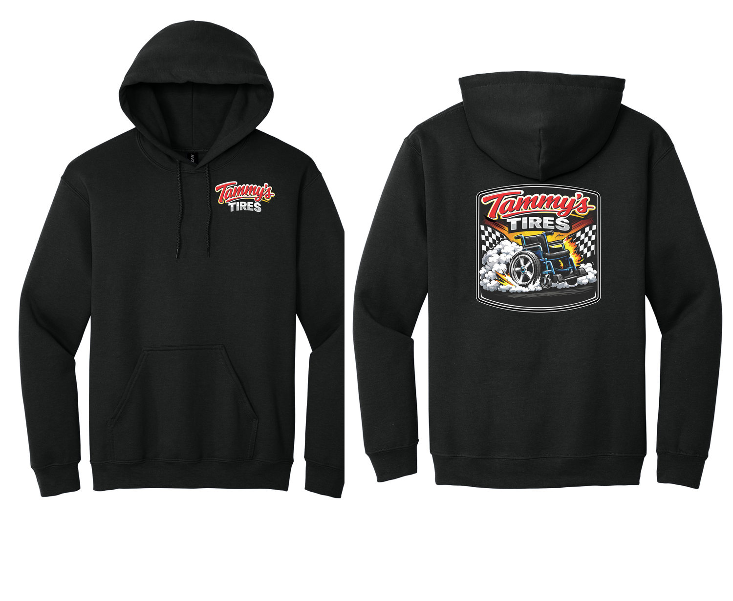Tammy's Tires Hoodies Tammy's Tires Hoodies