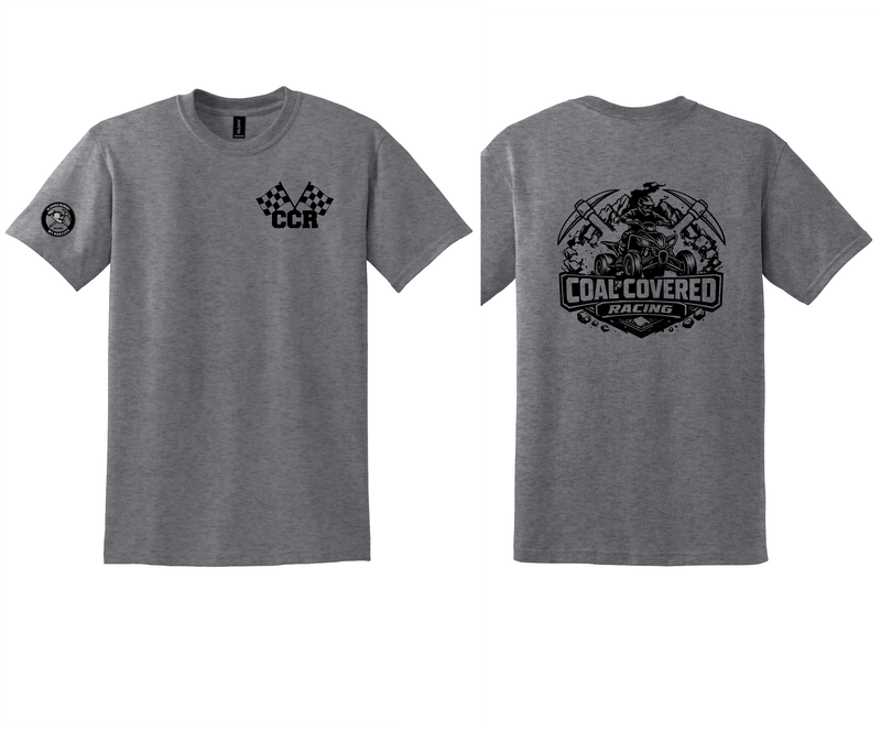Coal Covered Racing T-shirts