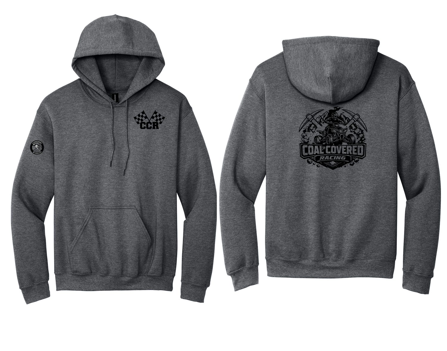 Coal Covered Racing Hoodie Coal Covered Racing Hoodie