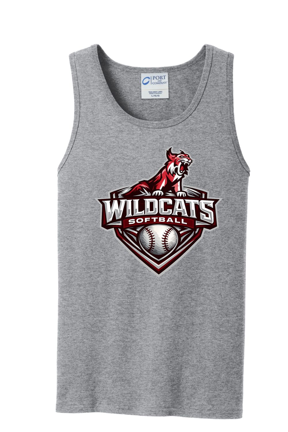 Wildcats Softball unisex tank top