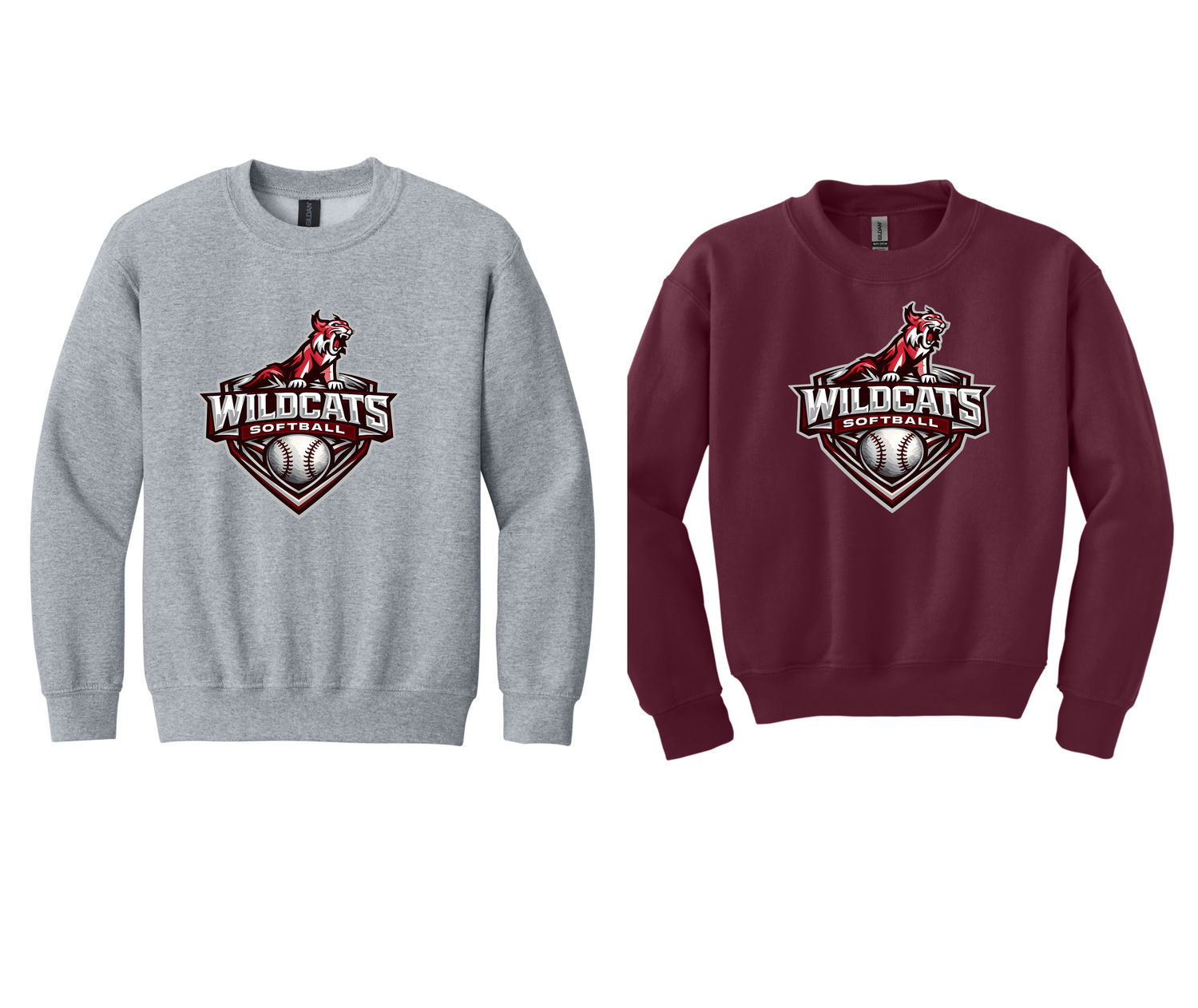 Wildcats Softball Crewneck Sweatshirt