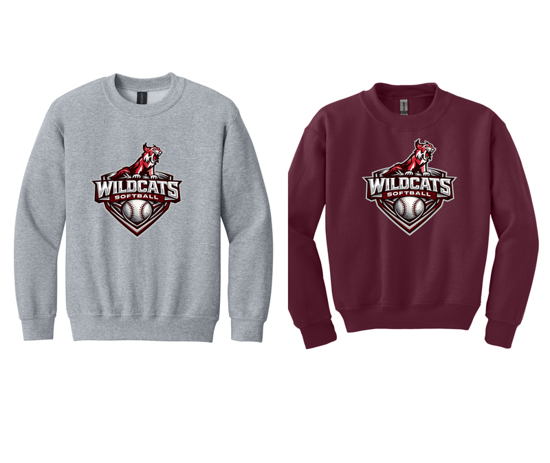 Wildcats Softball Crewneck Sweatshirt