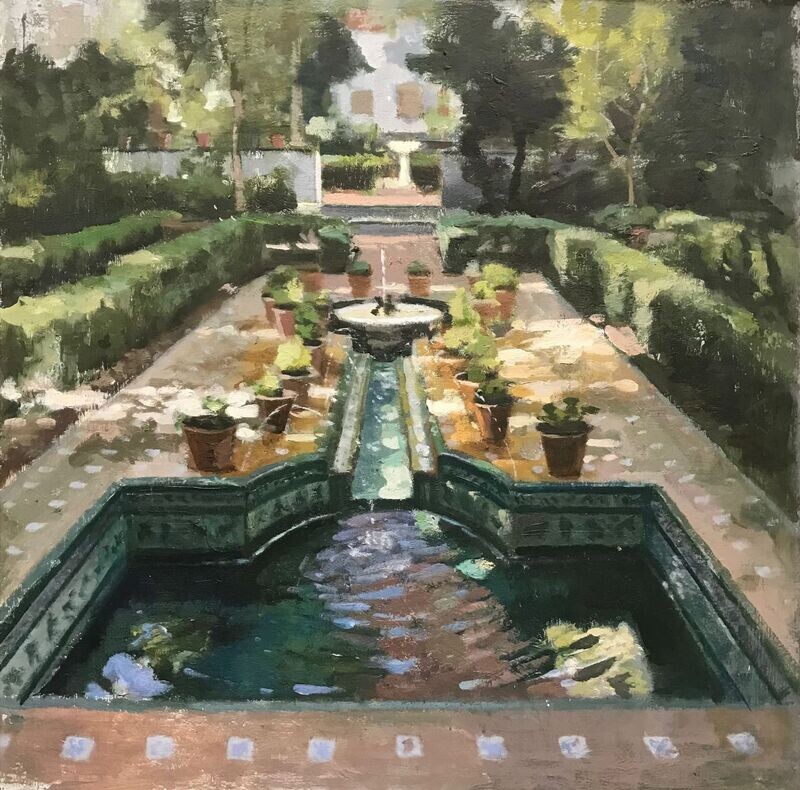 Rincón de los Jardines de Sorolla